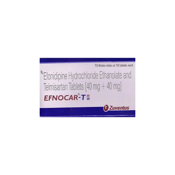 Efnocar T 40mg/40mg Tablet